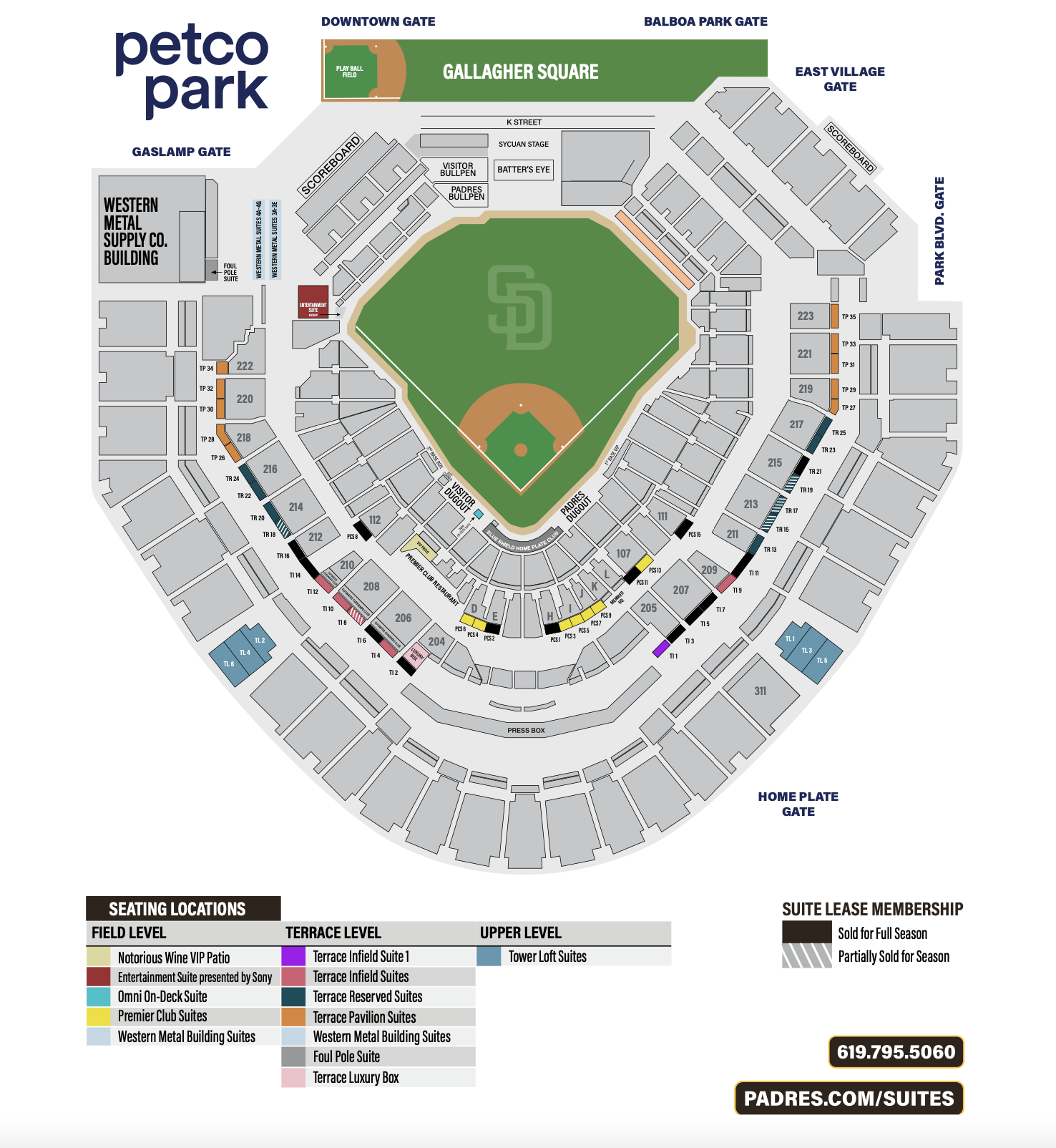 Petco Park Seating Map Rows Cabinets Matttroy   Screenshot At Sep 01 13 43 29 